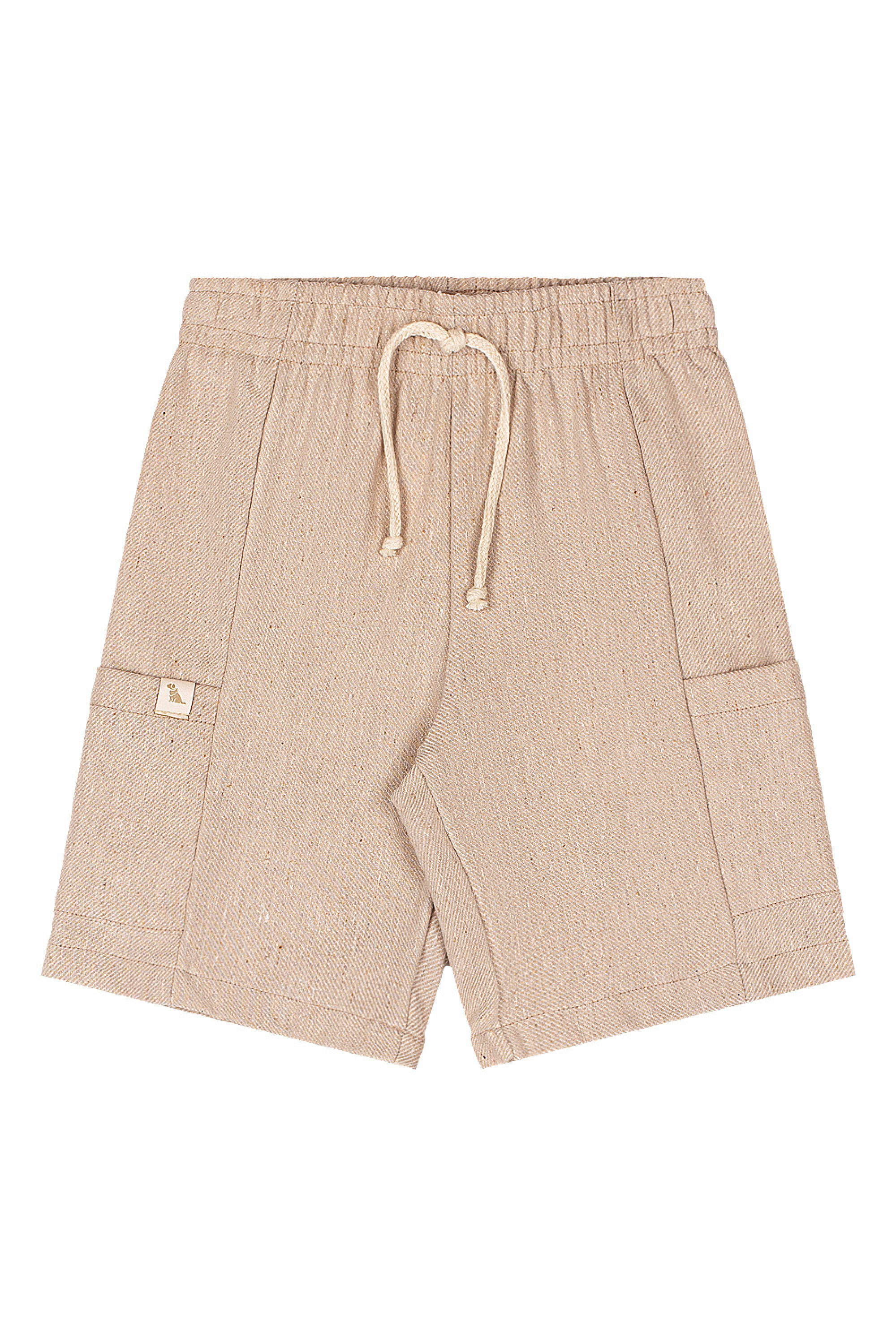 Conjunto Infantil com Camisa Social e Bermuda Sarjada (Branco) Quimby - Imagem 16